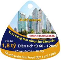 Chung cư cao cấp Gold Season - 47 Nguyễn Tuân